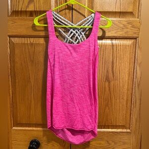 Pink Lululemon Tank Top Size 6